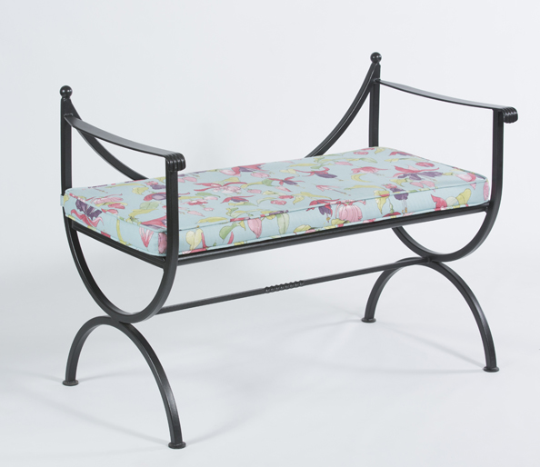 Windsor Metal Bench Bennington Furniture